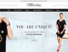 Tablet Screenshot of maraley.com